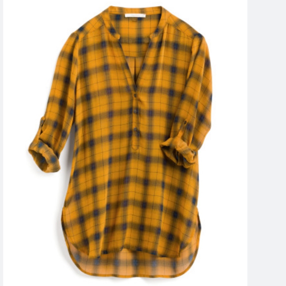 Fun2fun Mackenzie Henley Blouse - image 1